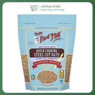 BOB'S RED MILL - Whole Grain Quick Cooking Steel Cut Oats