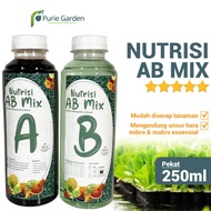 K6 Pupuk Nutrisi AB Mix Sayuran Buah Cabe Bunga Cair 250ml Pekat Purie