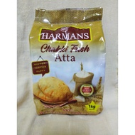 1kg Harmans Chakki Fresh Atta | Pure Whole Wheat Flour | Manzill Globe Trading