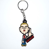 Eminem rap Rubber Keychain