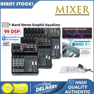 【COD】 Professional Mixer Audio 4 channel EQ professional mixer 16DSP  Mixer KTV Range Amplifier 12v