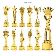 NARCISSUS1Y7KJ Pentagram Trophy, Crown Pentagram Universal Competition Trophy Medal, Creative Gold C