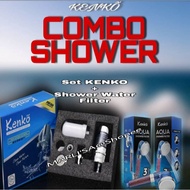 *COMBO SHOWER* RM140 MINI KENKO JAPAN WATER FILTER + SHOWER AQUA FILTER