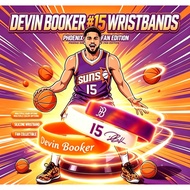 Devin Booker New#15 2 Sizes Basketball Baller Bands DBook Sports Merch Motivate Wristbands Fashion S