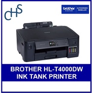 Brother Printer HL-T4000DW | A3 Refill Ink Tank Printer with Wireless connectivity | 3 years warrant