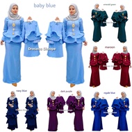 AVERY PEPLUM KEPUK KURUNG (MOM AMD KIDS) READY STOCK‼ DIRECT FACTORY
