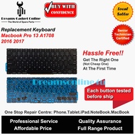 Replacement Keyboard Macb00k Pro 13  A1708 2016 2017 US Keyboard