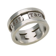 蒂芙尼 (Tiffany & Co.) 1837 Element 戒指，925 純銀，約 7.9 克 [二手]