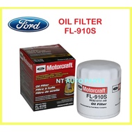 Motorcraft Oil Filter Ford Fiesta Mustang M3 M5 Focus Mondeo Kuga S-Max C-Max Oil Filter - FL-910S