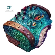Mimic Chest DND  Dice Box Fit Polyhedral Dice  Roleplaying Tabletop Gaming  Home Decoration Resin Mi