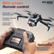 DRONE K6 MAX LAYAR REMOTE SCREEN BRUSHLESS SENSOR OBSTACLE AVOIDANCE ANTI TABRAK