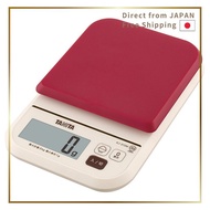 Tanita Kitchen Scale 2kg 1g Red KJ-210M RD Measures Rice Calories