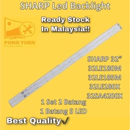 LC-32LE180M / LC-32LE185M / LC-32LE280X / LC-32SA4200X SHARP 32'' LED TV BACKLIGHT 32LE180M/32LE185M