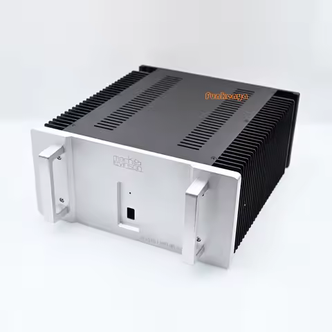 340X150X355mm Power Amplifier Supply Chassis Luxury Heatsink DIY Headphone Amp Shell JC3 Preamp DAC 
