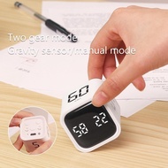 Digital Timer - 5-60min Adjustable Countdown with Gravity Sensing for Task Work