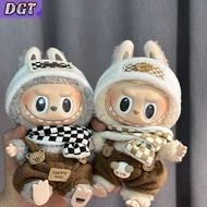 DGT Clothes Labubu Vinyl Baby Clothes labubu15cm Plush Doll Doll Labubu 20cm Baby Clothes Cotton Dol