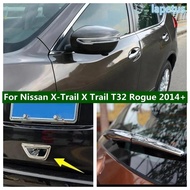 Auto Accessories Door Handle Bowl / Rearview Mirror / Rear Wiper Cover Trim For Nissan X-Trail X Tra