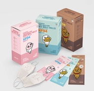 Kakao Friends 🇰🇷KF94 3D 口罩  TUBE / FRODO /  APEACH  
➡️中小童適用  4層口罩
 MB filter 
🇰🇷韓國製造 一盒30個  獨立包裝