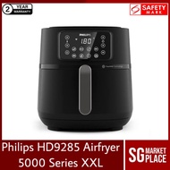 Philips HD9285 Airfryer 5000 Series XXL Connected. 2 Years Warranty. Safety Mark Approved. Local SG Stock.