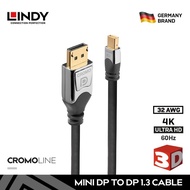 LINDY 2M Kabel Mini DisplayPort to Display Port Cable