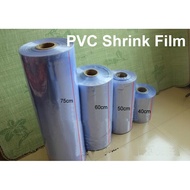 PVC Packaging Shrink Wrap 40cm - 75cm x 1M | Hamper Packaging Shrink Wrap | PVC Pembalut Hamper | Ha