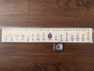 香港皇家警察警察博物館 紀念品間尺 Hong Kong Police Museum Ruler and Badge