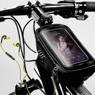 Cycling Bike Bicycle Front Top Tube Frame Bag MTB Waterproof Phone Case Holder