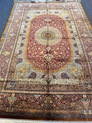 Persian silk on silk carpet rug  size 2x3 meter from Iran