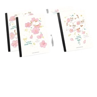Pandon Stationery Store PD2C CJ2 Sakura Cat B5 Wireless Binding Book Series Creative High-Value Stud
