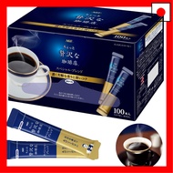 AGF (AGF) A slightly luxurious coffee shop Stick Black Special Blend 100 bottles [Stick Coffee] [Ins