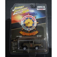 Johnny Lightning 1980 Toyota Land Cruiser Civil Service Police, bm creation. johnny lignting land cr