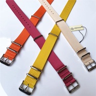 18mm20mm22mm24mm NATO NATO Canvas Nylon Strap Square Buckle Thin Outdoor Cool Multicolor