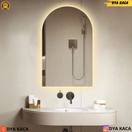 Half Oval Mirror / Bathroom Mirror / Oval LED Mirror