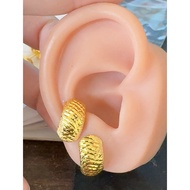 14k Bangkok gold earrings Good quality Hoop Earrings