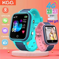 KG45 4G Video Call Smart Watch GPS Wifi Tracker Smart Phone Watch IP67 Waterproof Kids Smart Watch C