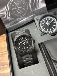 ⚜️全新 行貨 有門市⚜️ BULOVA LUNAR PILOT BLACK HOLE CHRONO 10th Anniversary Limited Edition 寶路華登月錶石英計時腕錶 黑洞特