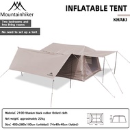 MOUNTAINHIKER Village13 Inflatable Tent Camping Tent Waterproof Sunscreen 2 Rooms 1 Living Room Luxu