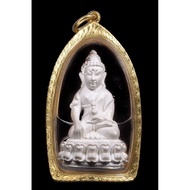 龍婆坤 2557 纯银响铃 藥師佛】🔔佛历2557年（2014）｜Wat Ban Rai一尊少见、真正为“健康与消灾”而生的龙婆坤晚年纯银药师佛响铃圣物phra kring lp koon wat b