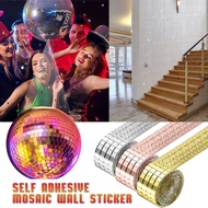 Self Adhesive Wall Sticker DIY Glass Mirror Sticker Home Decor Party Party Sticker