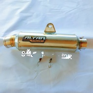 silencer knalpot racing GP5 jenong inlet 50 panjang 30cm sarangan full  bass adem ulem cocok semua m