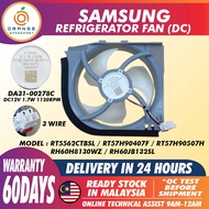 RT5562CTBSL RT57H90407F RT57H90507H RH60H8130WZ RH60JB132SL SAMSUNG REFRIGERATOR FAN DA31-00278C DC1