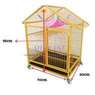 SANGKAR KUCING RUMAH. SOLID IRON. FREE BUAIAN KUCING