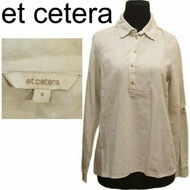 ET CETERA CREAM TOP SIZE 6