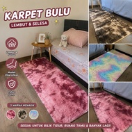 Carpet Bulu bilik tidur/ Carpet Ruang Tamu Sangat selesa | carpet bulu lembut|Carpet bedroom Super C