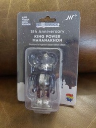 Bearbrick 泰國限定 曼谷 King Power Mahanakhon Tower 5th 週年 Be@rbrick 100%