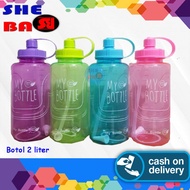 Mountain Bottle 2 Liter Drinking Bottle 2L Drinking Bottle