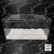 [ใหม่] กรงอะคริลิค 80*40*40 cm. หนา 3 mm. สำหรับสัตว์เลี้ยง หนูแฮมสเตอร์ เม่นแคระ ดอร์เมาส์