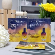 าคาต่อ 1ชิ้น L'OCCITANE Immortelle OVERNIGHT Reset NIGHT Oil In Serum 1ml