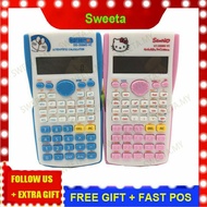 CALCULATOR SCIENTIFIC SECONDARY SCHOOL DORAEMON HELLO KITTY 🐈 OFFICE STATIONARY KALKULATOR SAINTIFIK