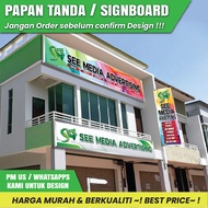 (PRE-ORDER) CUSTOM MADE SIGNBOARD